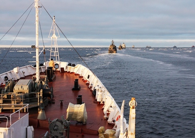 Морской отряд Северного флота вышел в море Лаптевых