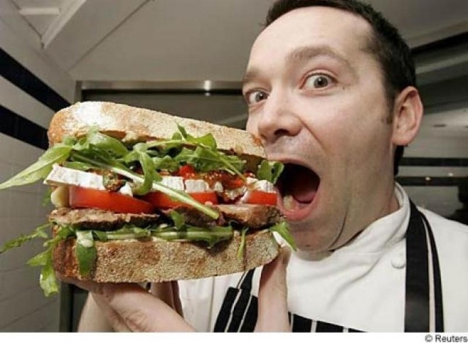 Чемпионат по поеданию бутербродов