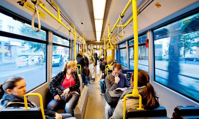 О движении общественного транспорта