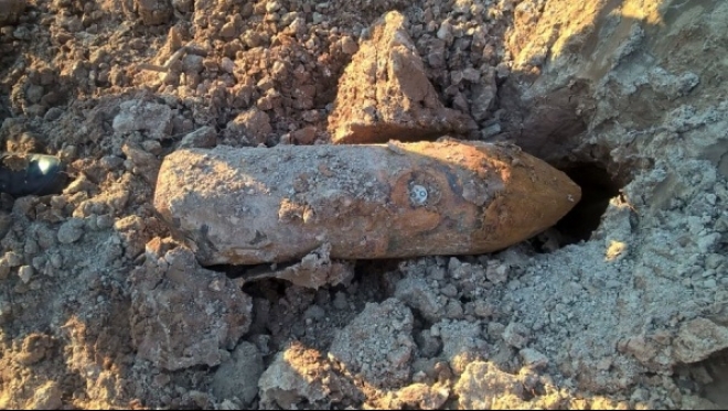 В Долине Славы туристы обнаружили боеприпас