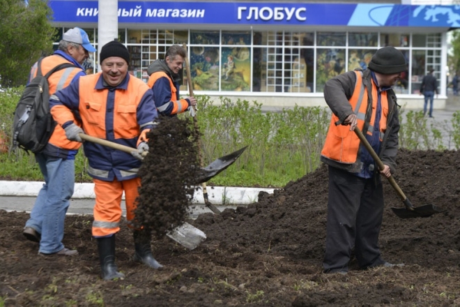 Мурманск украсят клумбами